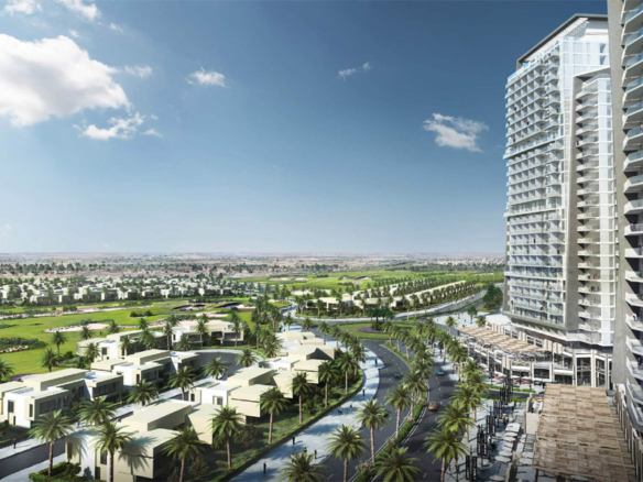 Artesia residential towers in Damac Hills Dubai