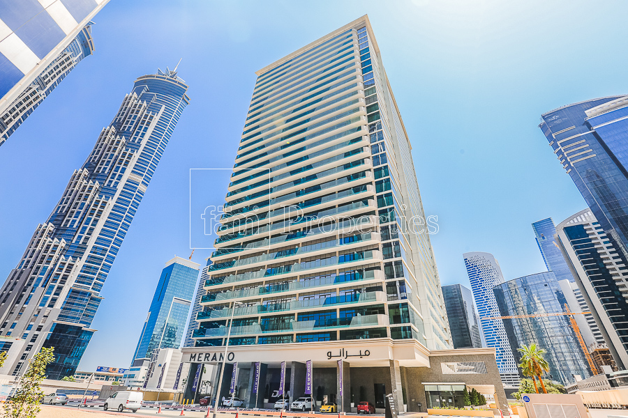 Merano Tower residential building in Business Bay Dubai