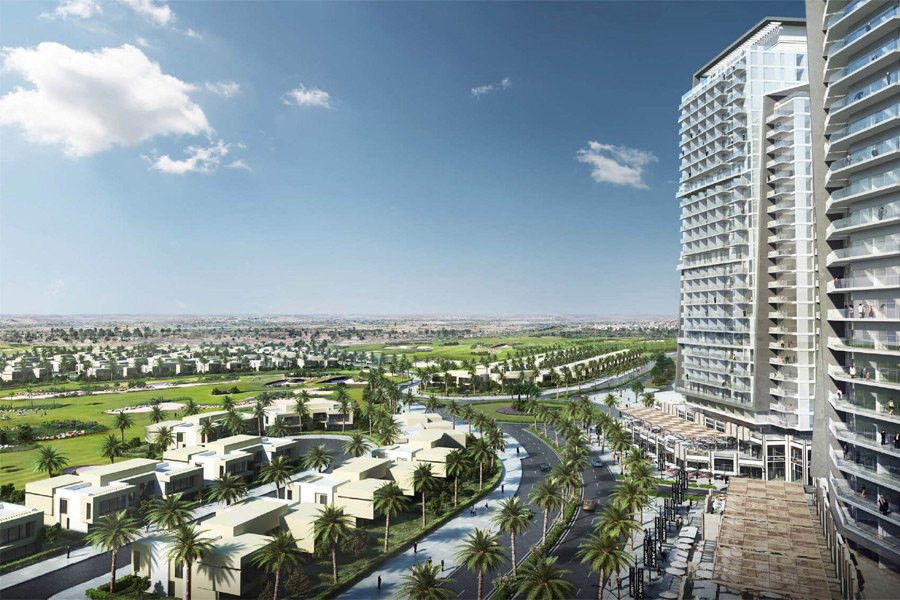 DAMAC Maison De Ville Artesia residential in Damac Hills Dubai