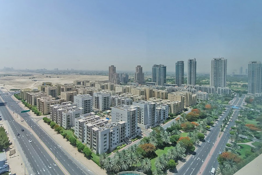 Executive Heights commercial tower in Dubai