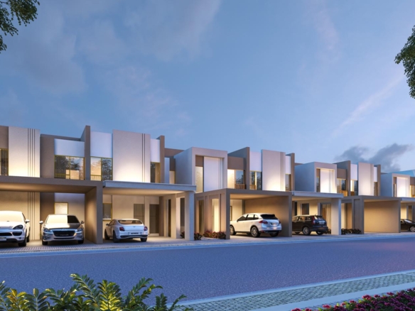 La Violeta 2 townhouses exterior in Villanova Dubai