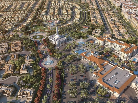 La Quinta luxury villa exterior in Villanova Dubai