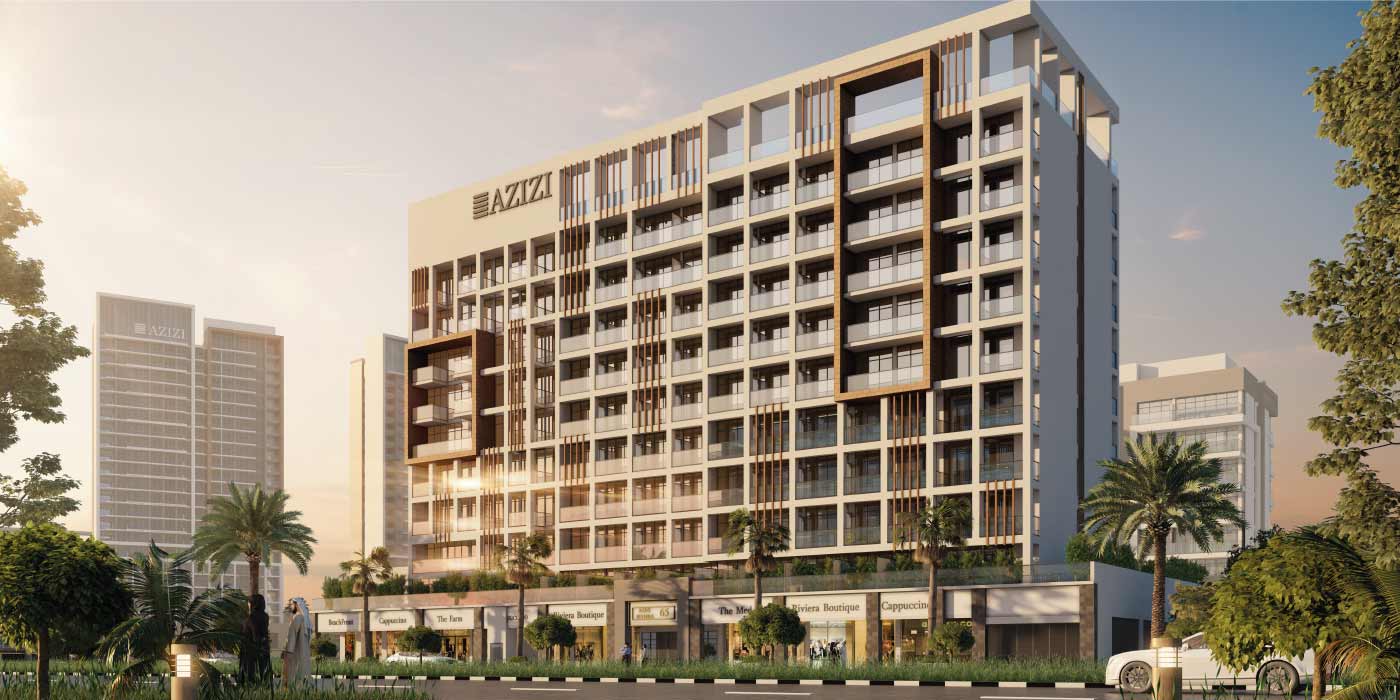 Azizi Riviera 65 residential towers in MBR City Dubai