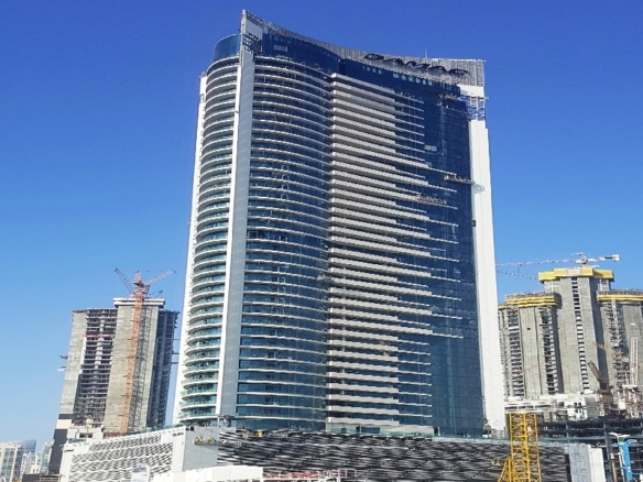 Damac Maison Upper Crest residential tower in Downtown Dubai