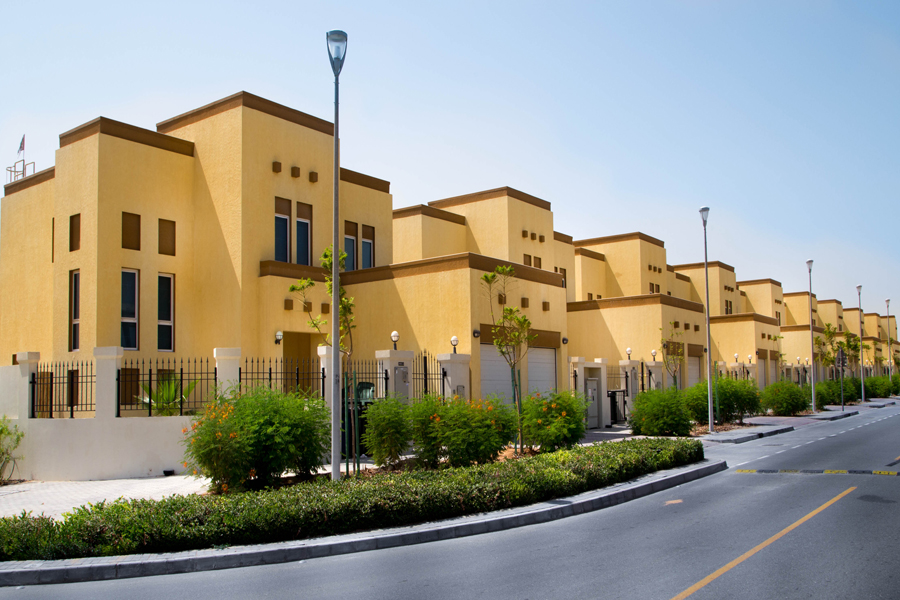Heritage Large residential apartment building Dubai