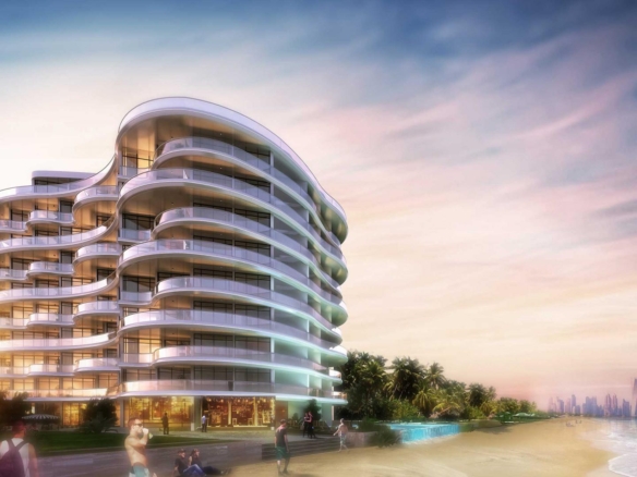 Royal Bay residential building exterior in Palm Jumeirah Dubai