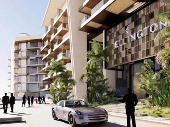 Ellington Beach House exterior Palm Jumeirah Dubai