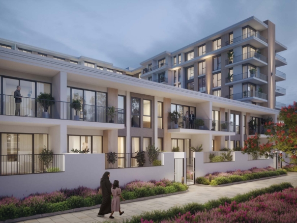 The Holland Gardens exterior view Town Square Dubai