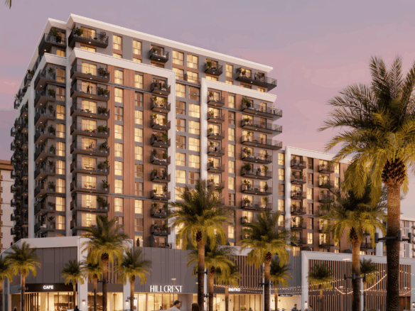 Hillcrest by Nshama exterior view Town Square Dubai