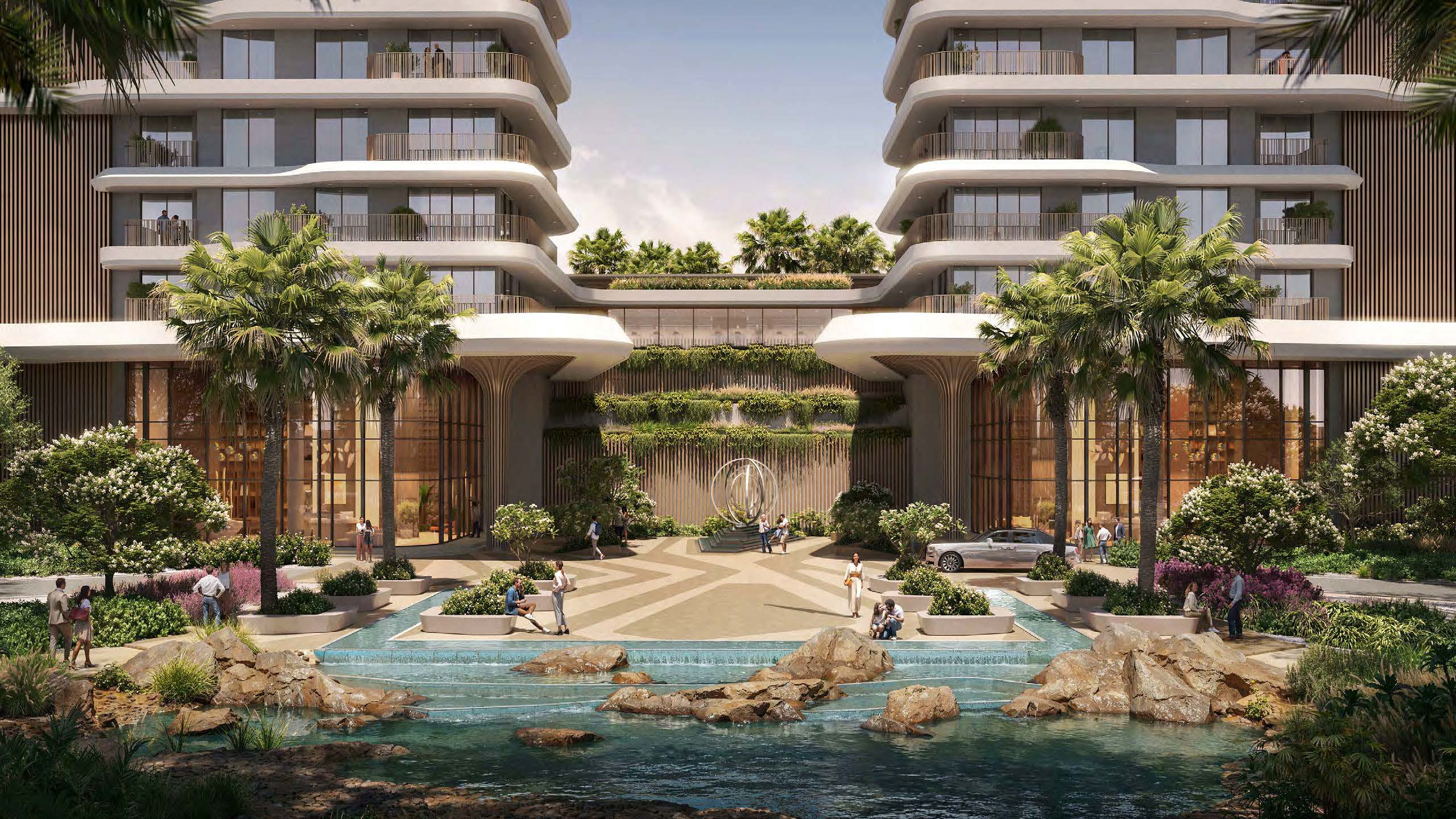 Verdes by Haven wellness community exterior Dubai