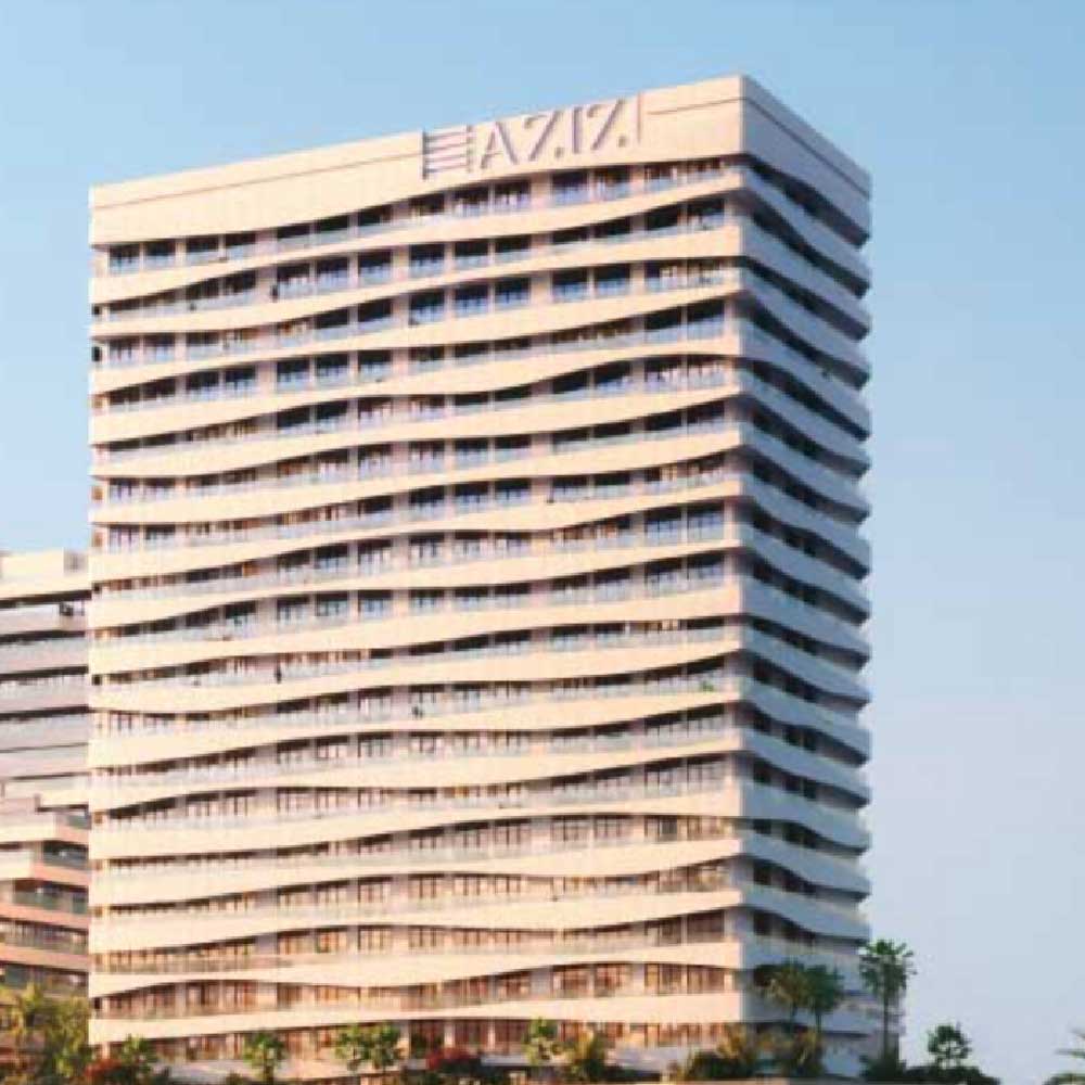 Adeba Azizi residential building exterior in Dubai