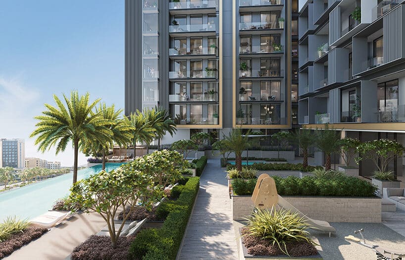 Art Bay West exterior view Al Jaddaf Dubai