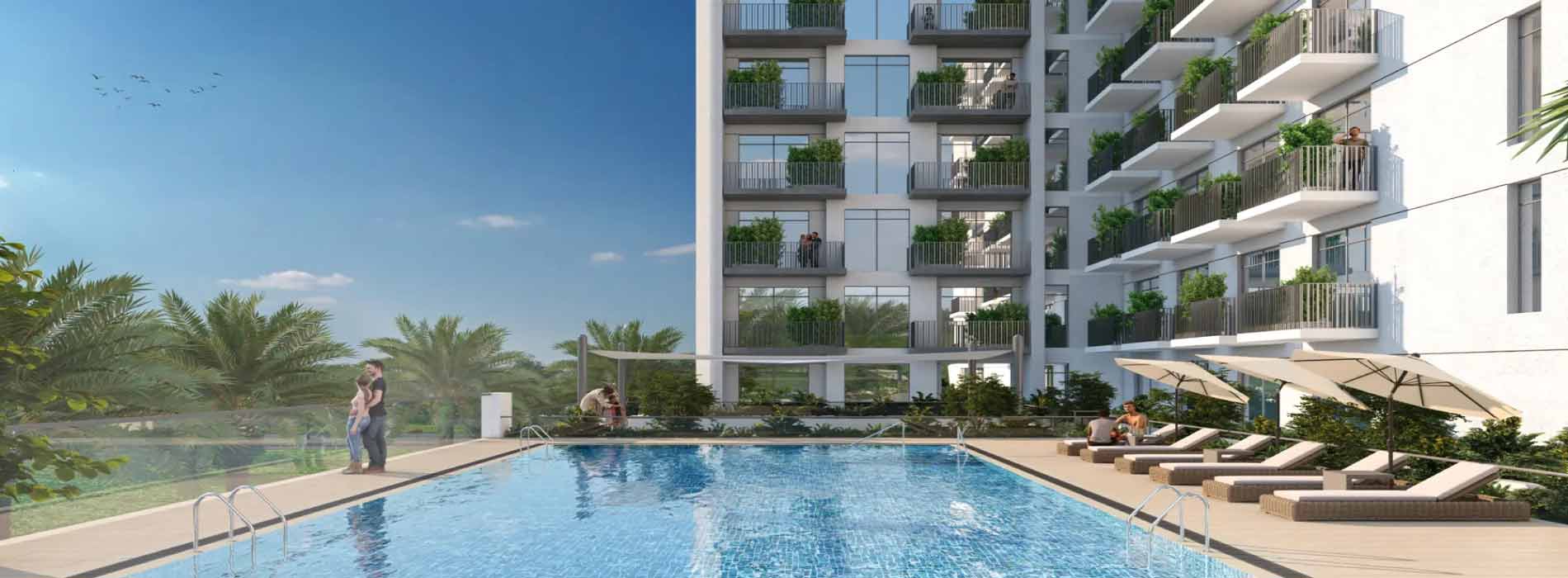 Azizi Amir residential building exterior in Al Furjan