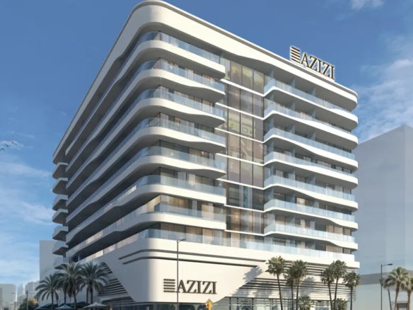 Azizi Raffi residential building exterior in Dubai