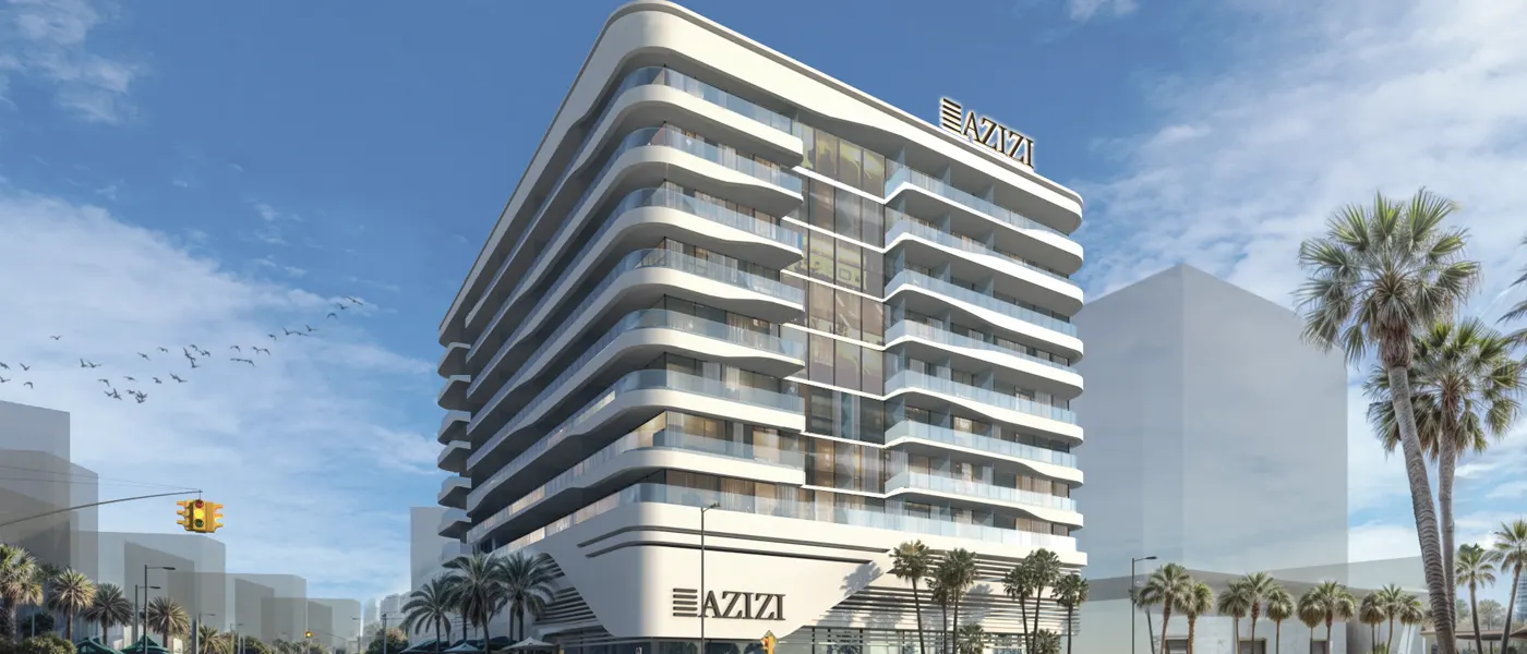 Azizi Raffi residential building exterior in Dubai