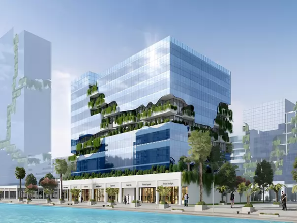 Azizi Riviera Azure waterfront residential building in Meydan Dubai