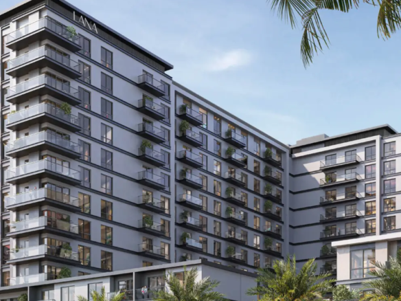 Lana on the Park exterior view Town Square Dubai