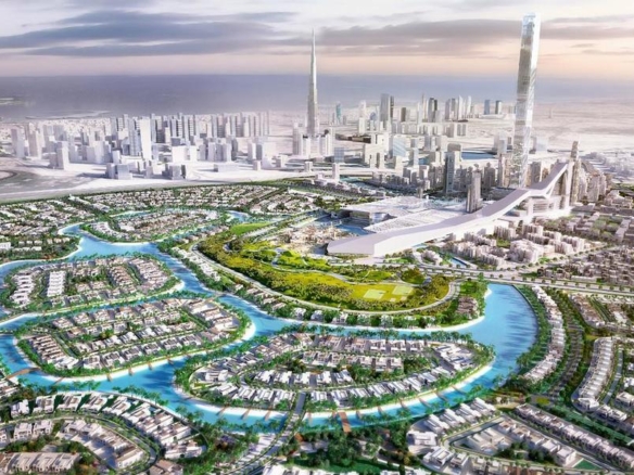 Azizi Park Avenue residential building exterior in MBR City Dubai