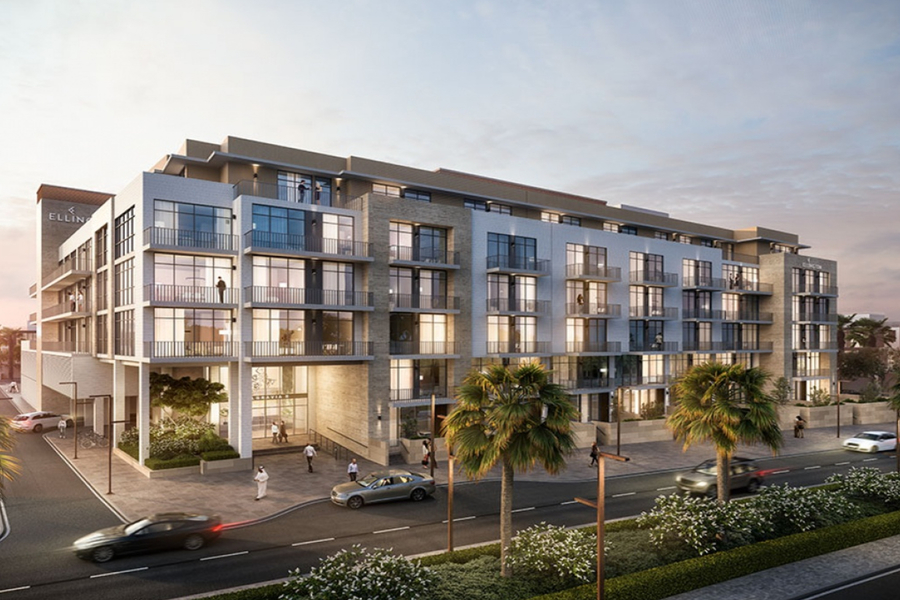 Belgravia II exterior view Jumeirah Village Circle Dubai