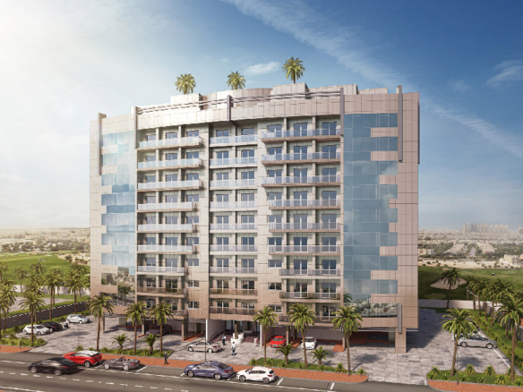 Golf Horizon apartments with golf course views in Dubai