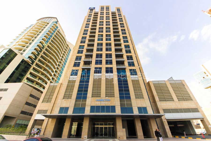 Hamilton Tower exterior view JVC Dubai