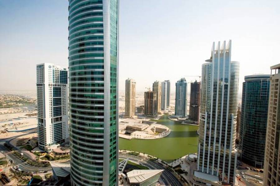 Lake Terrace residential tower in Jumeirah Lake Towers Dubai