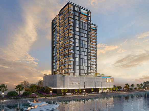 The Crestmark exterior view Business Bay Dubai