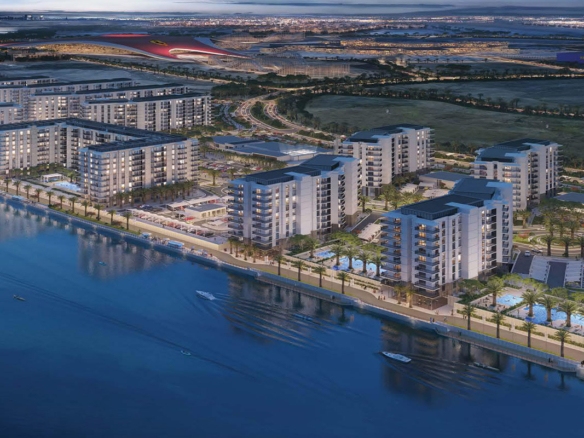 Waters Edge Apartments waterfront exterior view